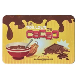 Gifi Boîte rectangulaire en métal le meilleur du cacao