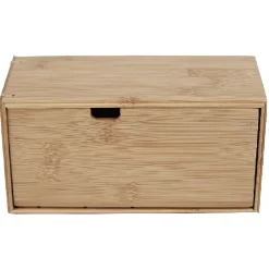 Gifi Boîte tiroir à dosettes bambou naturel