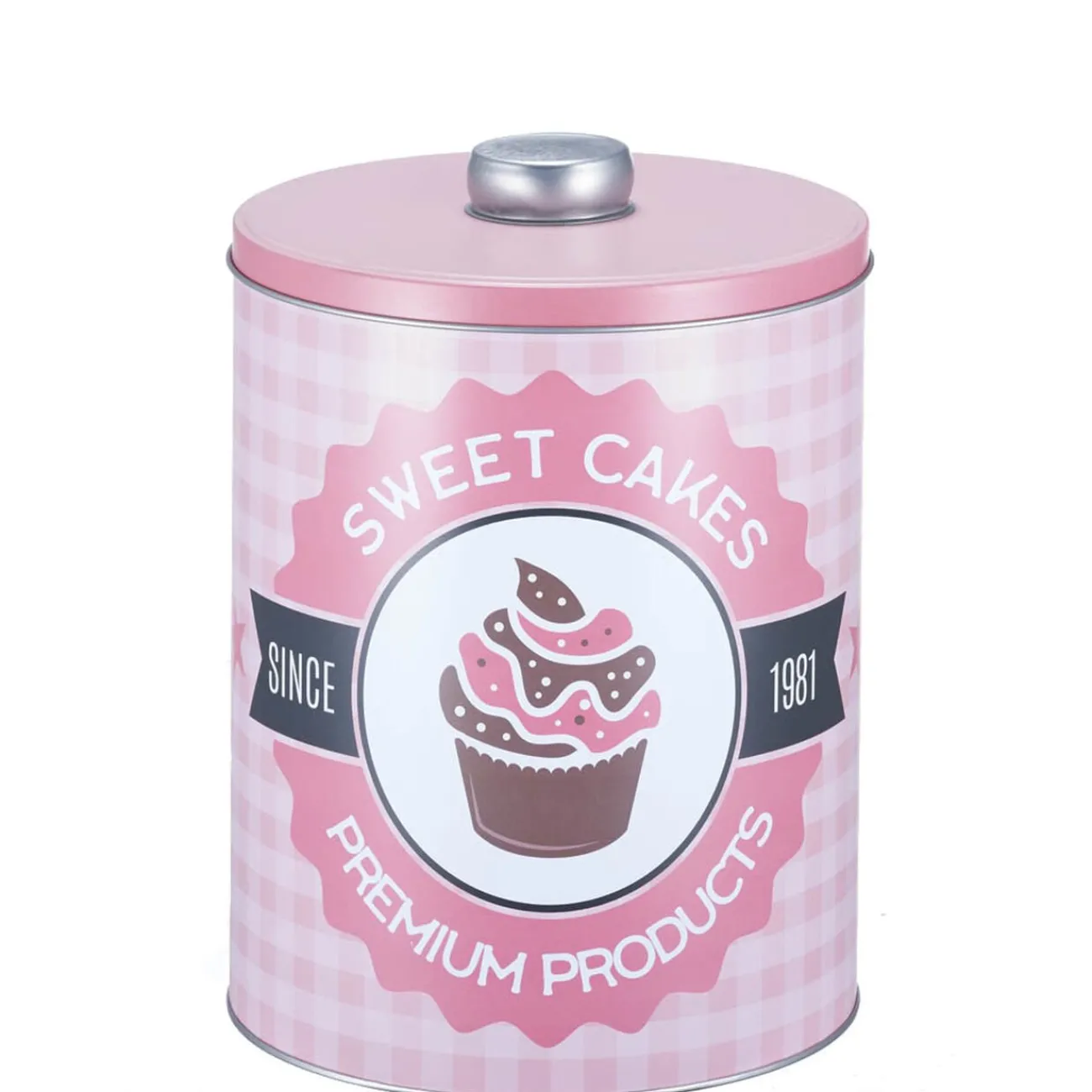 Gifi Boîte vintage encastrable bleue rose et jaune x3