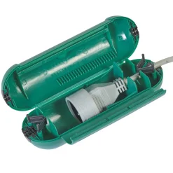 Gifi Accessoires Électriques^Boîtier étanche protection câble électrique vert