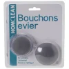 Gifi Equipement Douche^Bouchon évier silicone X2