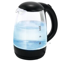 Gifi Bouilloire LED sans fil couleurs variables Homday en verre 1,7 L