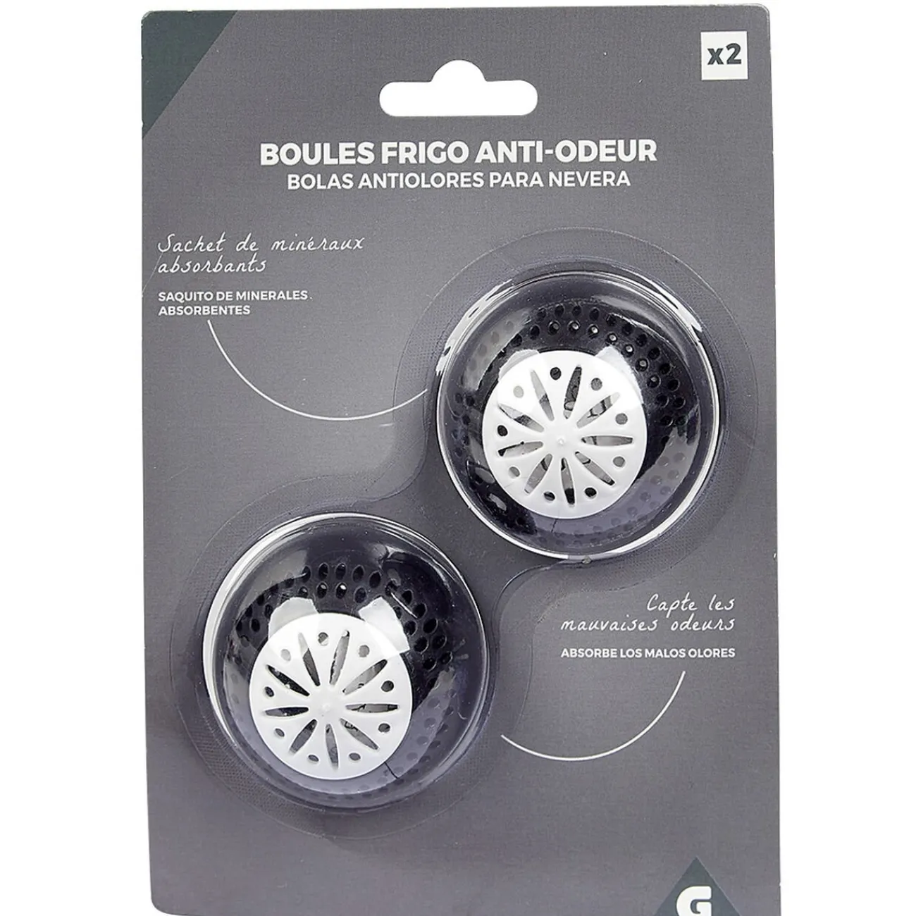 Gifi Nettoyage Et Entretien|Boule Frigo Anti Odeur x2