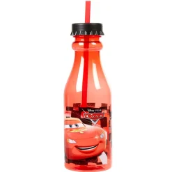Gifi Bouteille avec paille Cars