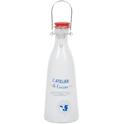 Gifi Bouteille de lait avec bouchon design L'atelier de cuisine