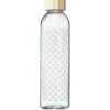 Gifi Bouteille en verre 730 ml motif carreau ciment