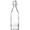 Gifi Bouteille en verre avec bouchon clip 1L