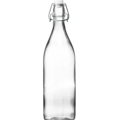 Gifi Bouteille en verre avec bouchon clip 1L