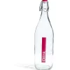 Gifi Bouteille en verre DRINK 1 L