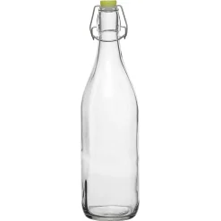 Gifi Bouteille en verre et bouchon coloré