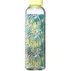 Gifi Bouteille en verre motif exotique 500 ml