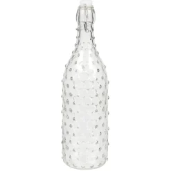 Gifi Bouteille en verre transparent 1 L