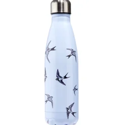 Gifi Bouteille isotherme inox motifs oiseaux gris 500ml