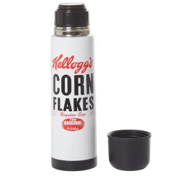 Gifi Bouteille isotherme Kellog's Corn flakes noir blanc