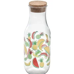 Gifi Bouteille plastique design fruits exotiques