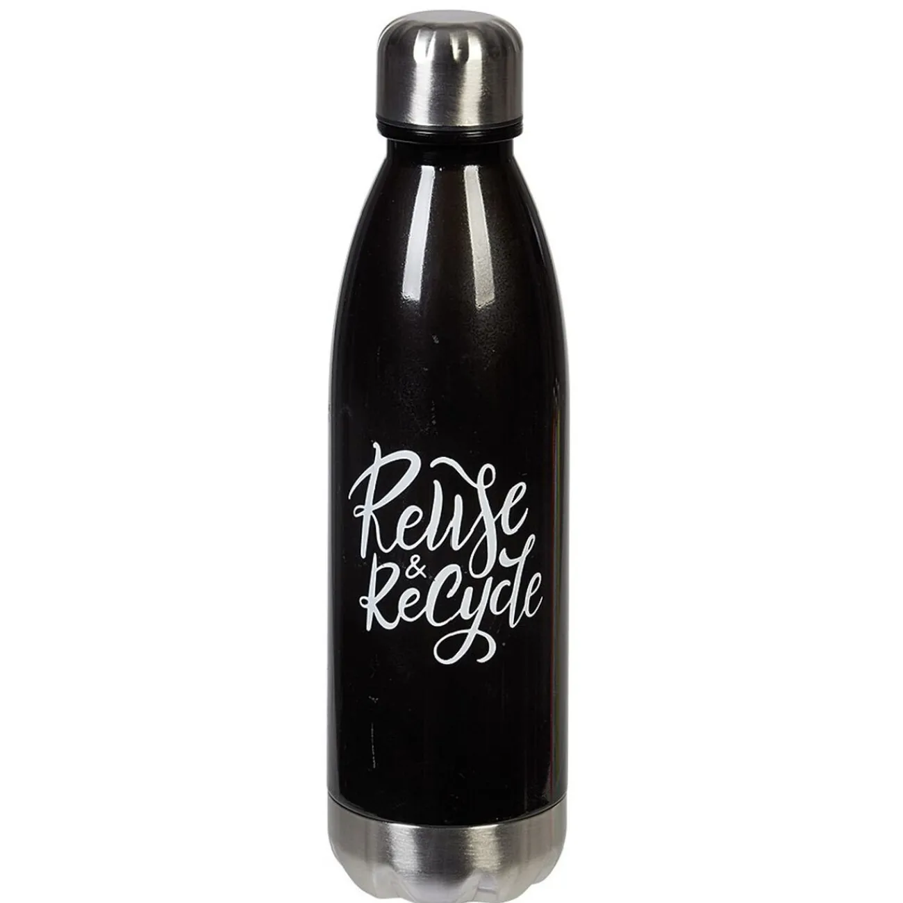 Gifi Bouteille plastique réutilisable avec inscription 5 modèles et coloris