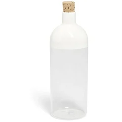 Gifi Bouteille récipient 900ml plastique transparent