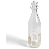 Gifi Bouteille verre officina 1L déco Noël - 2 modèles