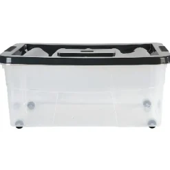 Gifi Rangement|BOX A ROULETTES 50L