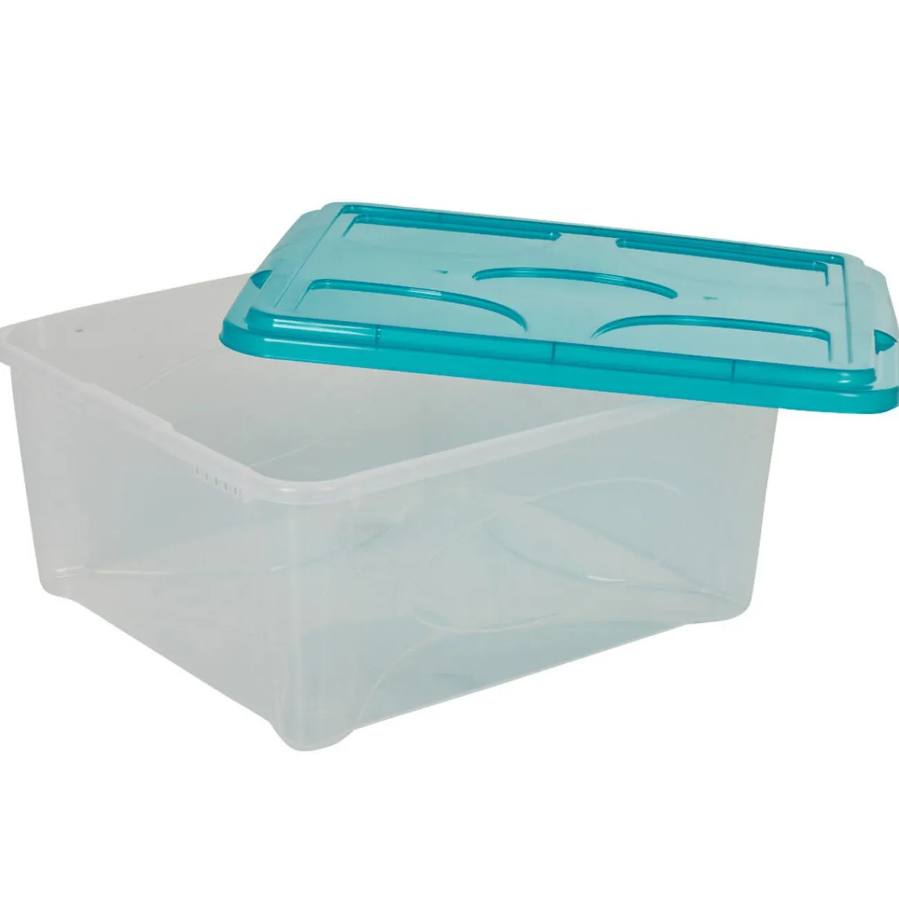 Gifi Rangement|Box de rangement 18 L bleu