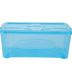 Gifi Rangement|Box de rangement 10 L bleu