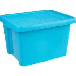 Gifi Rangement|Box de rangement 26 L bleu Curver