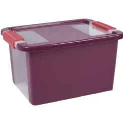 Gifi Rangement|Box de rangement 11 L rose