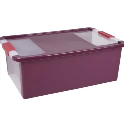 Gifi Rangement|Box de rangement 26 L rose fuchsia