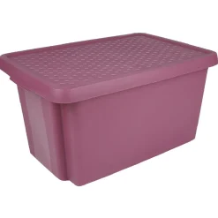 Gifi Rangement|Box de rangement 45 L rose fuchsia
