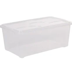 Gifi Rangement|Box de rangement 10 L transparent x3