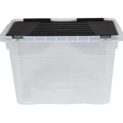 Gifi Rangement|Box de rangement 54 L transparent