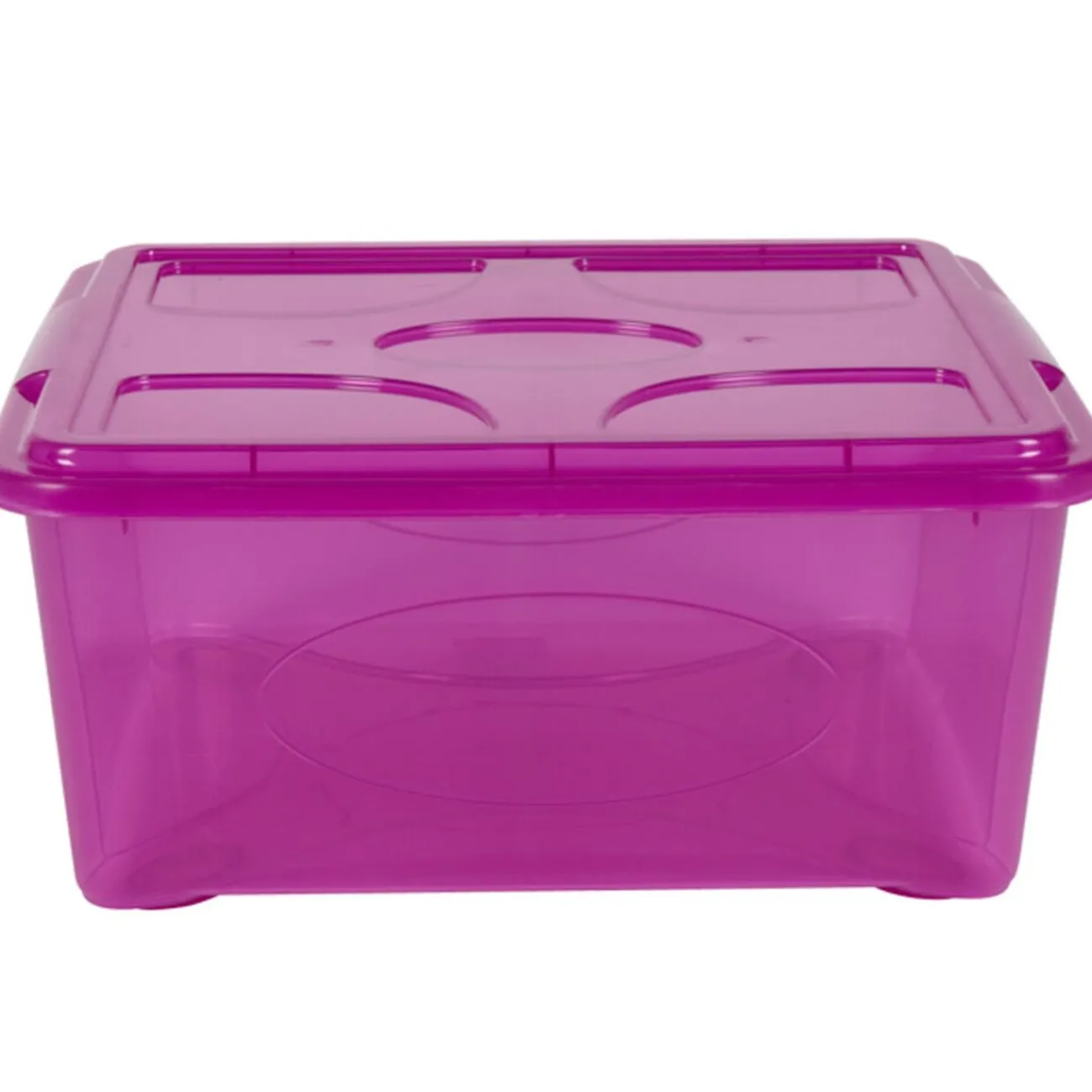 Gifi Rangement|Box de rangement 18 L violet