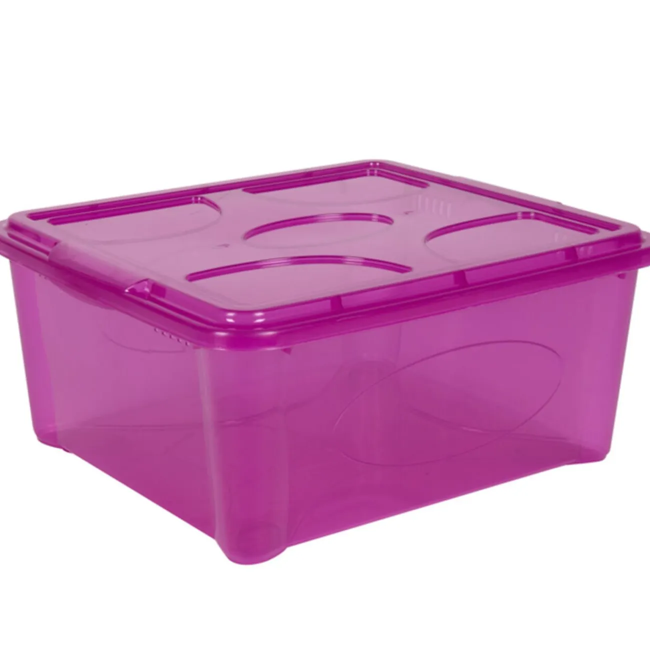 Gifi Rangement|Box de rangement 18 L violet