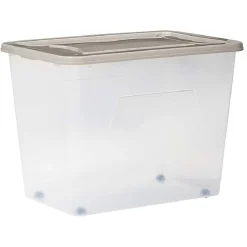 Gifi Rangement|Box de rangement à roulettes 80 L