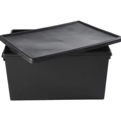 Gifi Rangement|Box de rangement brico avec couvercle haute résistance 62 L