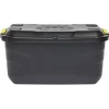 Gifi Rangement|Box de rangement brico noir 75L