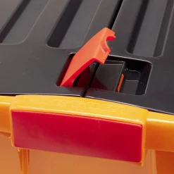 Gifi Rangement|Box de rangement bricolage avec couvercle à double rabat 80L x2