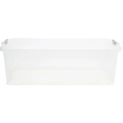 Gifi Rangement|Box de rangement Combi Tontarelli 29,5 L transparent