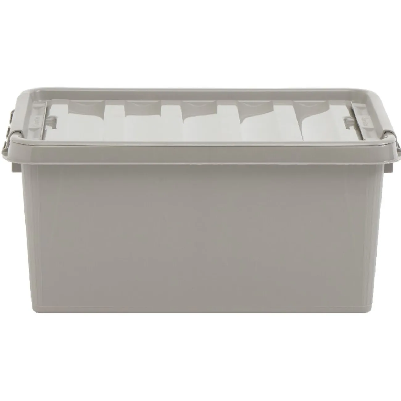 Gifi Rangement|Box de rangement grise 14 L