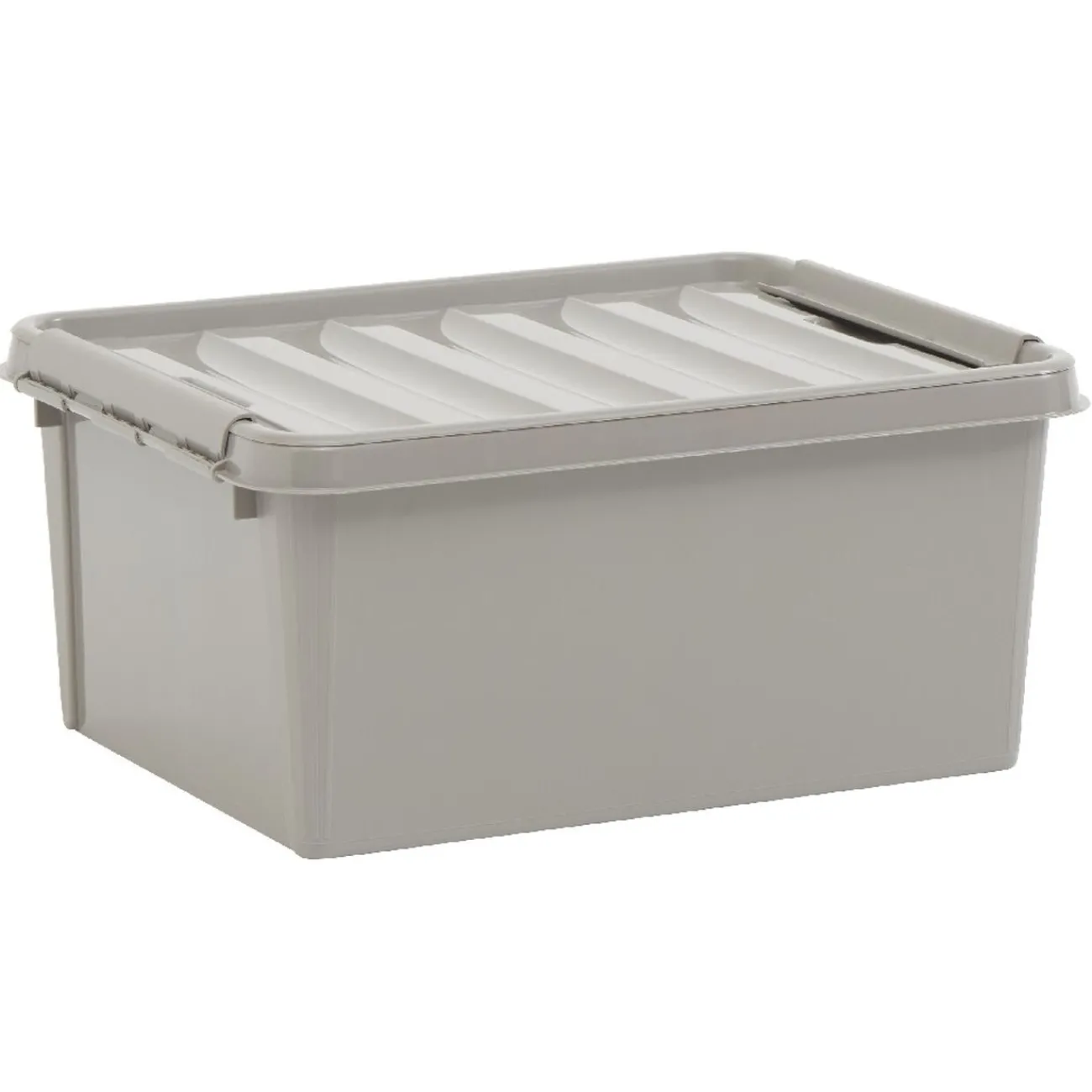 Gifi Rangement|Box de rangement grise 14 L