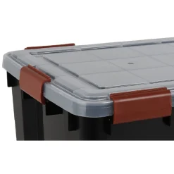 Gifi Rangement|Box de rangement hermétique en plastique 70L