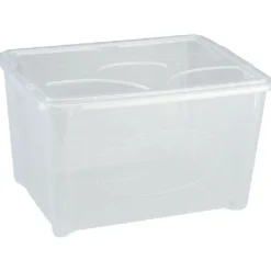 Gifi Rangement|Box de rangement plastique 46L