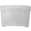 Gifi Rangement|Box de rangement plastique 40 L transparent