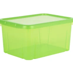 Gifi Rangement|Box de rangement plastique 8 L vert