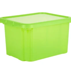 Gifi Rangement|Box de rangement plastique 18 L vert