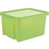 Gifi Rangement|Box de rangement plastique 30 L vert