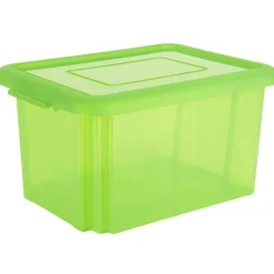 Gifi Rangement|Box de rangement plastique 55 L vert