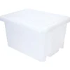 Gifi Rangement|Box de rangement transparent 55L