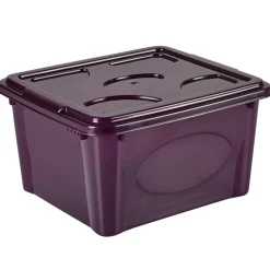 Gifi Rangement|Box de rangement violet 2 L
