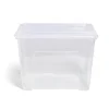 Gifi Rangement|Box rangement 21L plastique transparent 38xH27,2x28cm